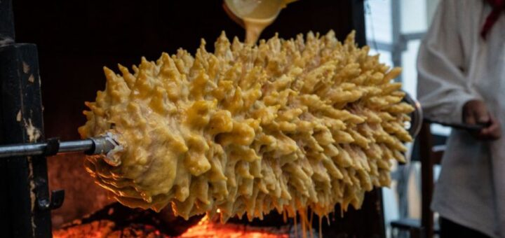 Le gâteau à la broche des Hautes-Pyrénées